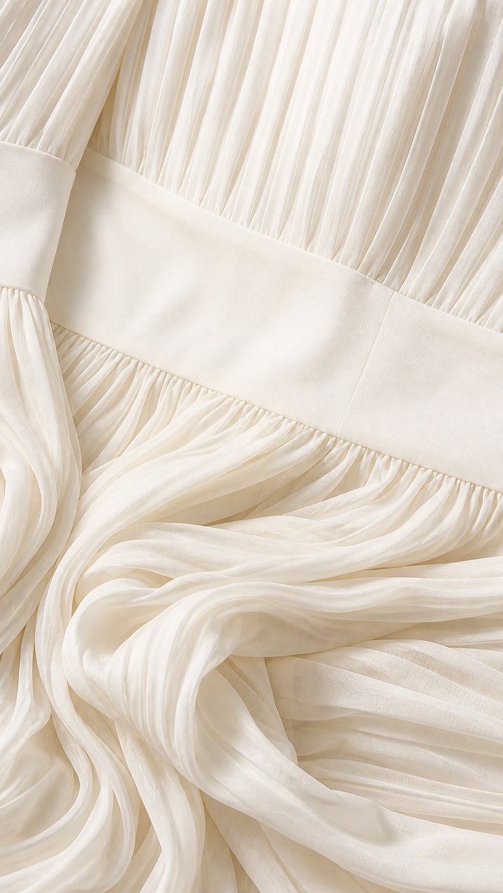 Florence pleated jumpsuit - detail