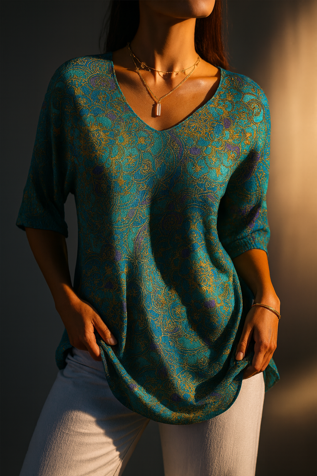Arlette | Retro Art Sweater
