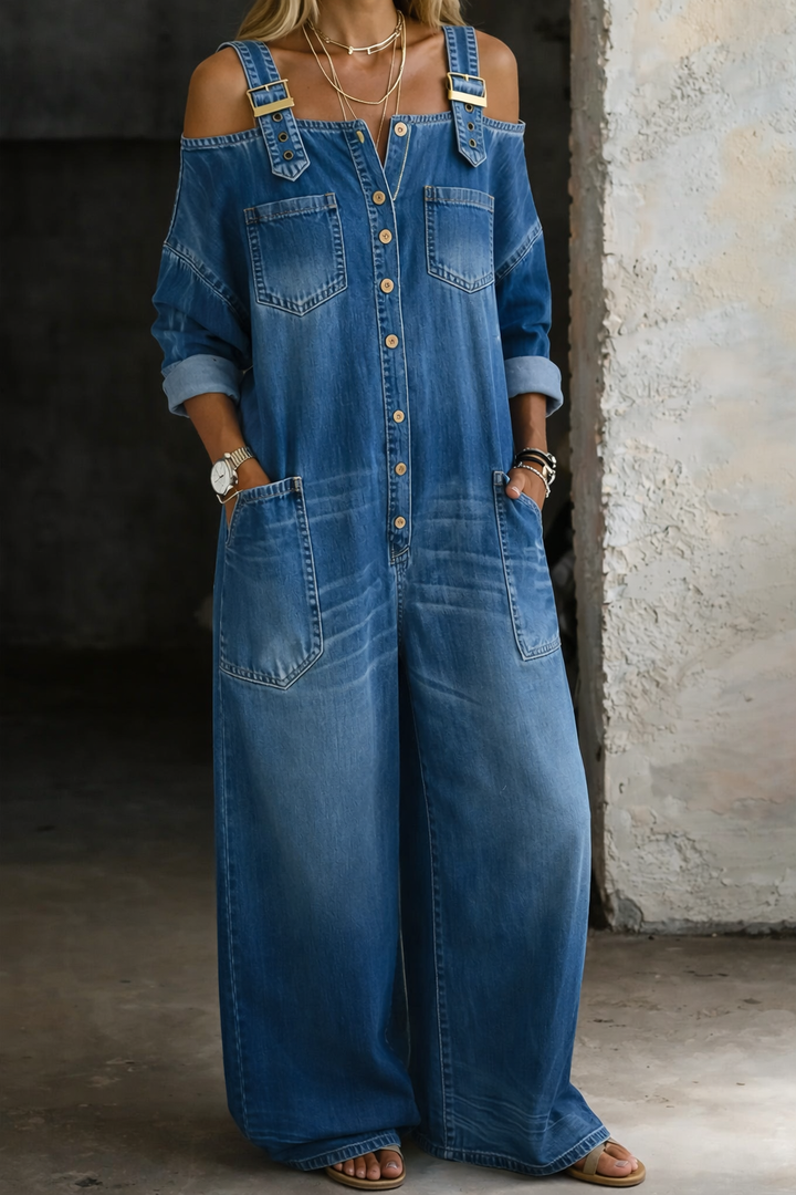Sophia denim jumpsuit