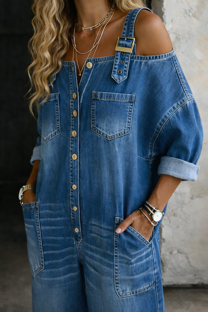 Sophia denim jumpsuit