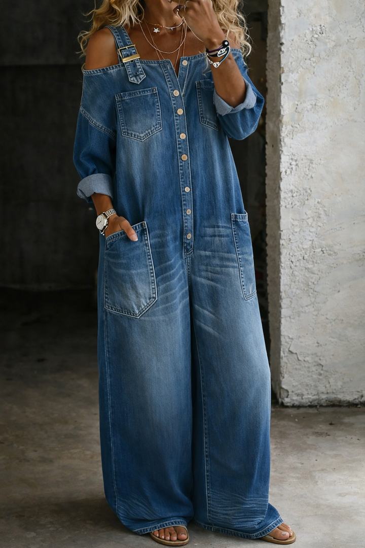Sophia denim jumpsuit