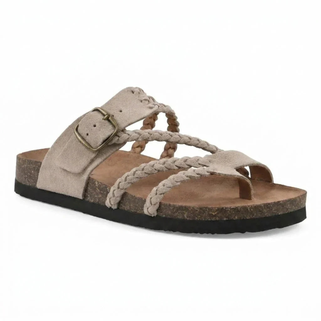 Lucia strappy sandals - Beige