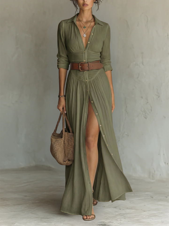 Margot maxi dress - Green