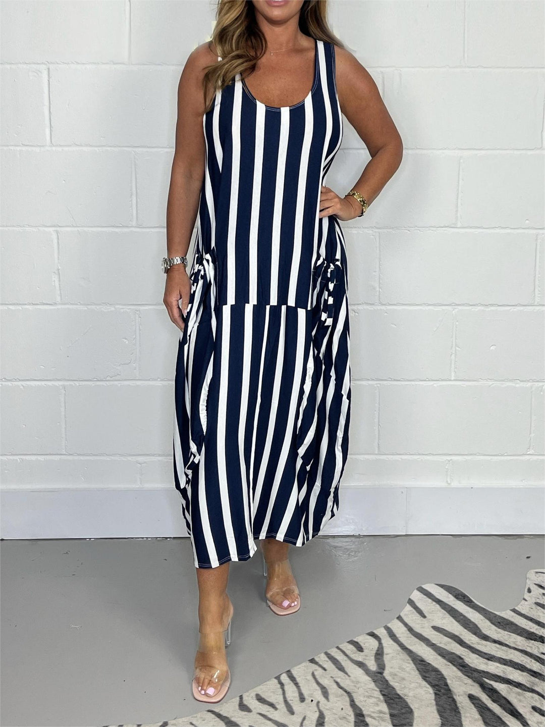 Oversize | Tie Pocket Dress
