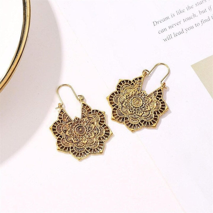 Lotus | Mandala Earrings