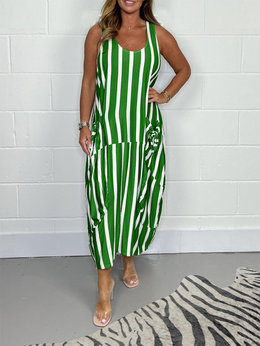 Oversize | Tie Pocket Dress