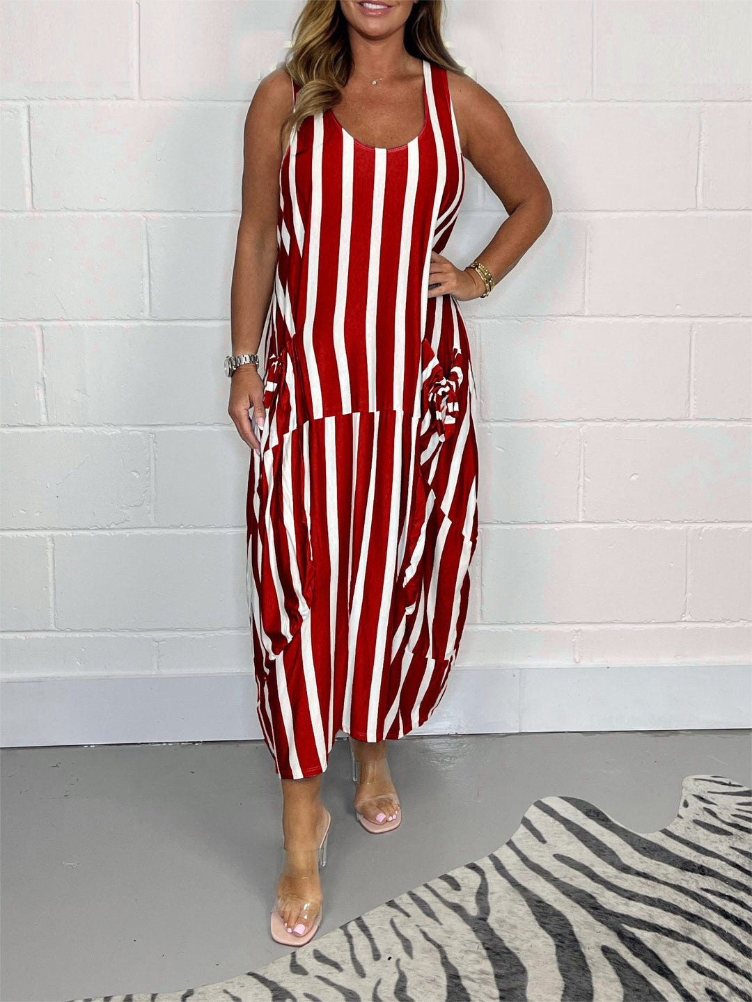 Oversize | Tie Pocket Dress