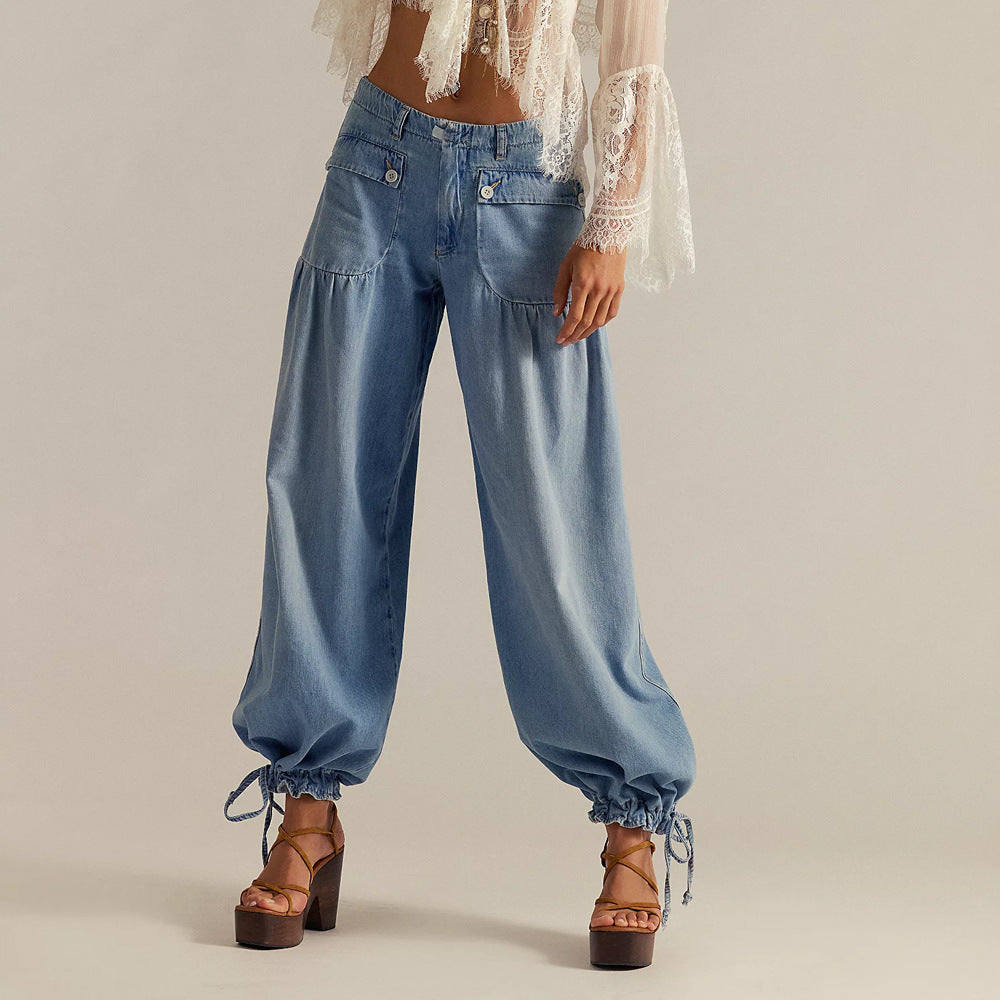 Oriselle | Elegant Flowy-Fit Jeans