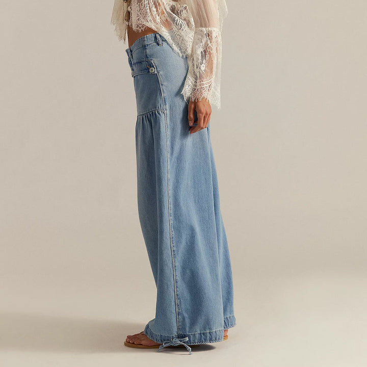 Oriselle | Elegant Flowy-Fit Jeans