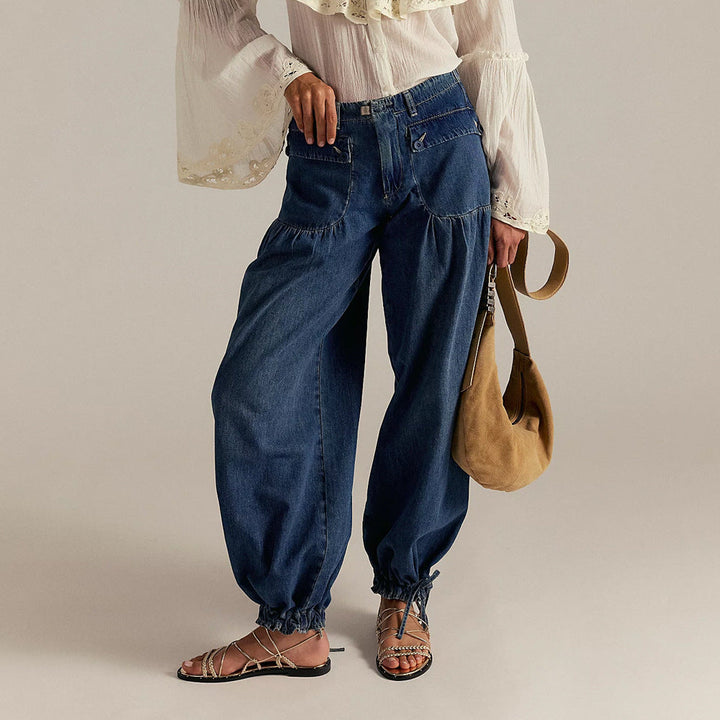 Oriselle | Elegant Flowy-Fit Jeans