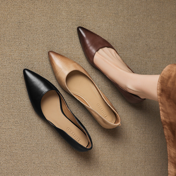 Arla | Pointed Toe Flats