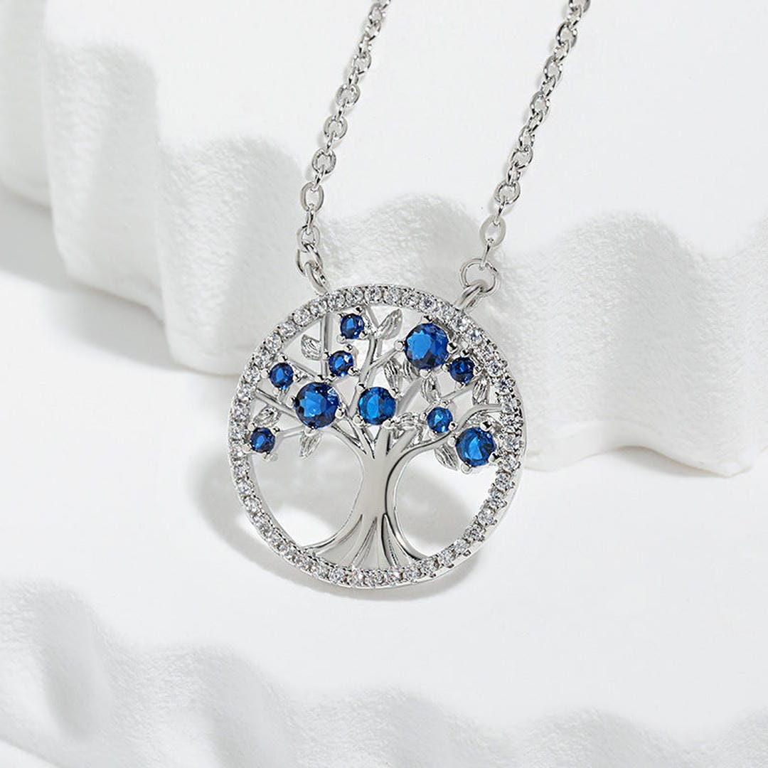 Tree | of Life Sapphire Necklace