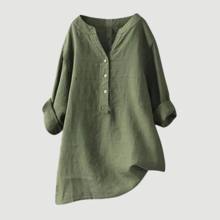 Freja | Airy and Comfortable Button-Up Shirt