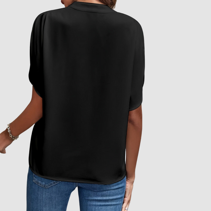 Elain™ | Draped Blouse