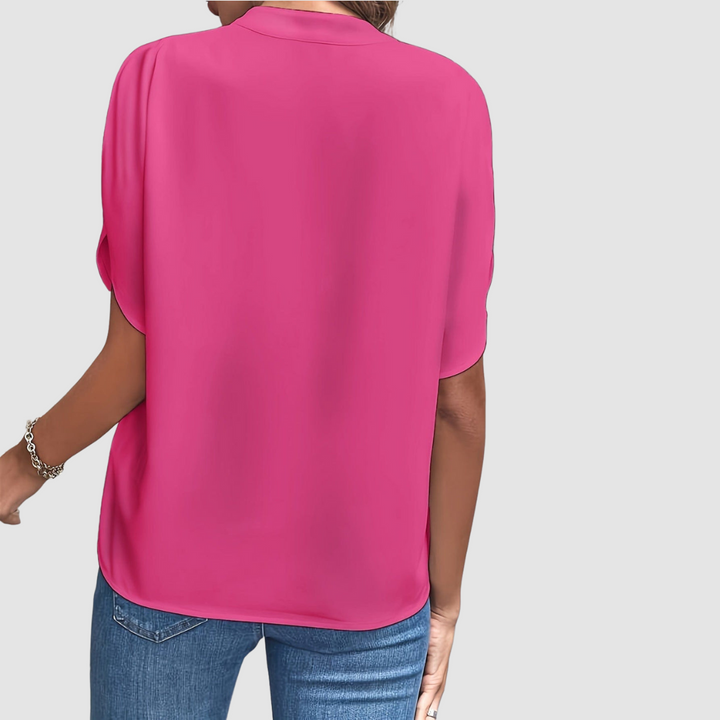 Elain™ | Draped Blouse