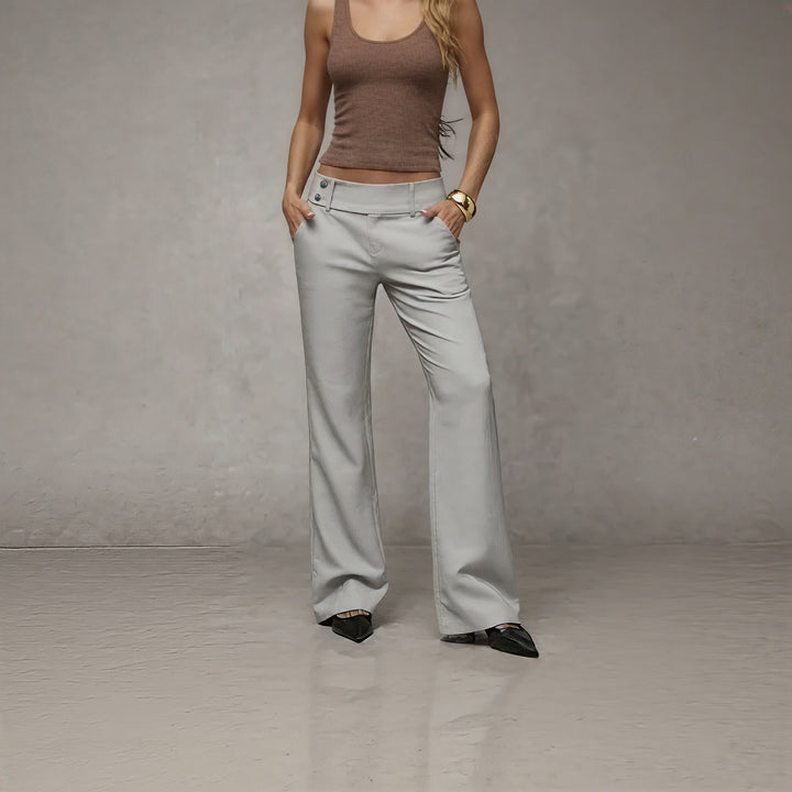 Lena | Premium Tailored Straight-Leg Pants