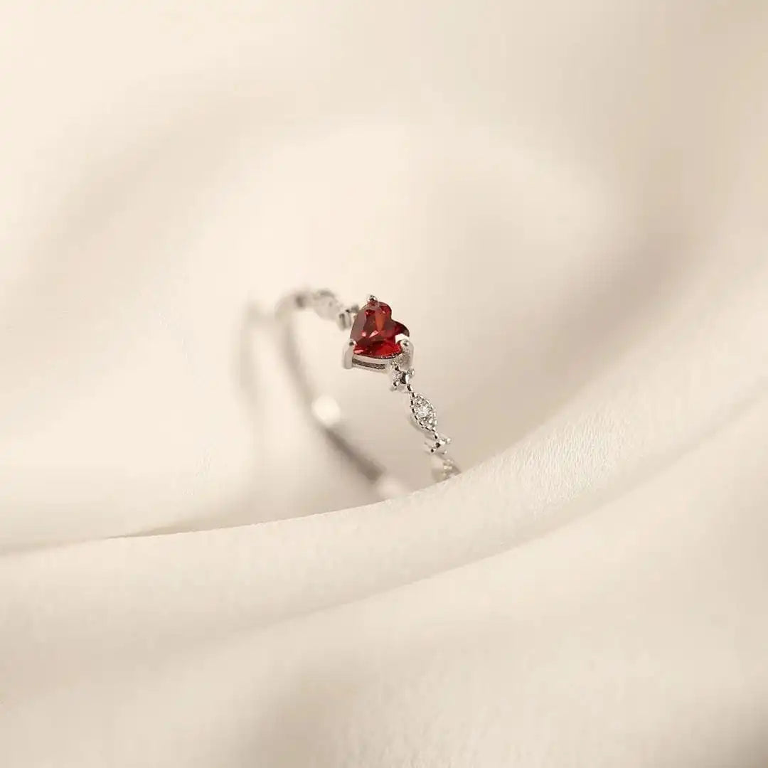 Heartstone | Marquise Accent Band Ring