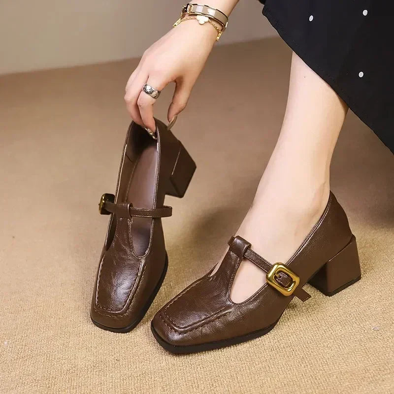 Camila | French Mary Janes