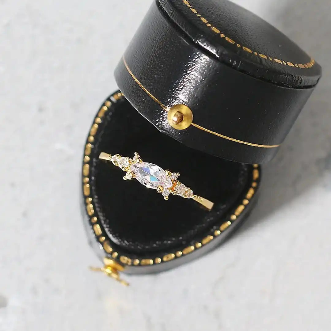 Mila | Golden Rings Set