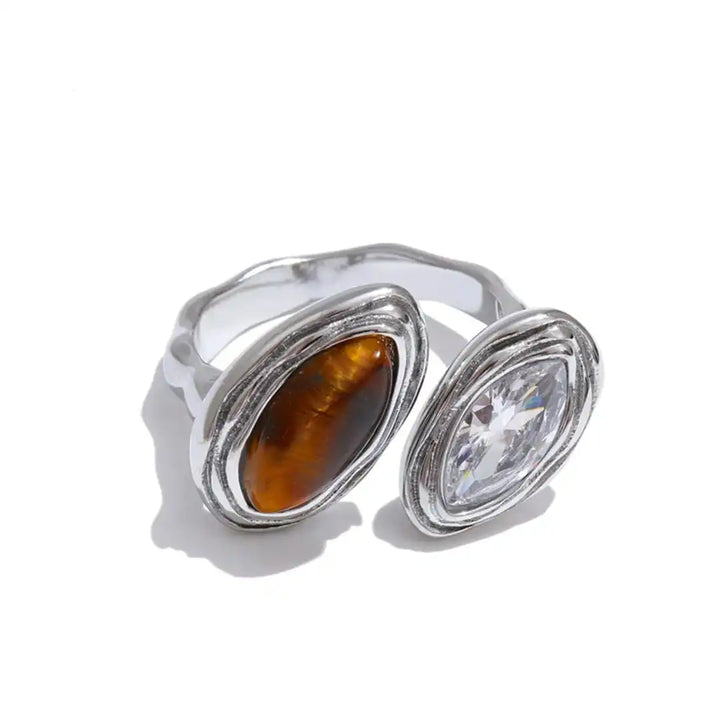 Double | Marquise Bypass Ring