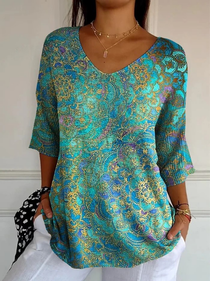 Arlette | Retro Art Sweater