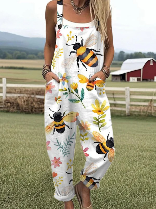 Bee | Blossom Dungaree