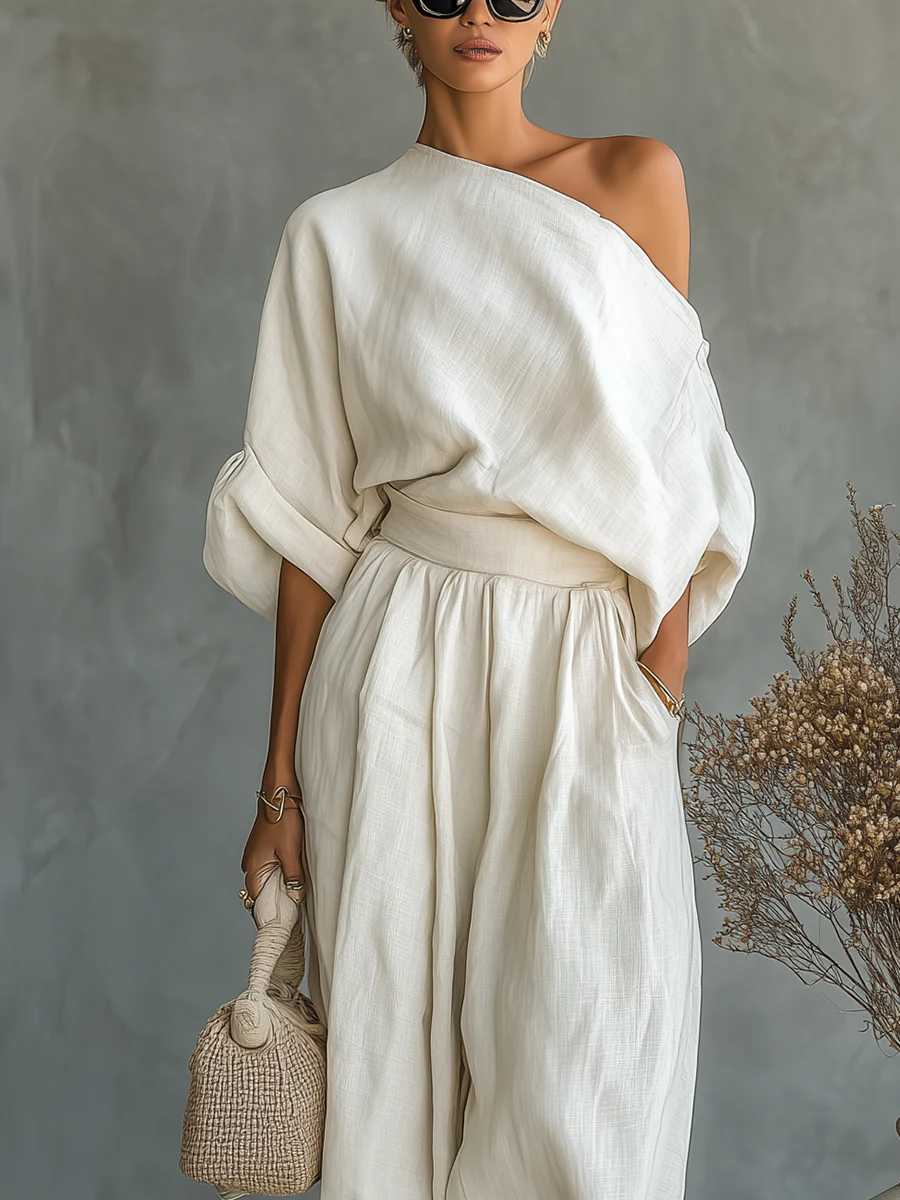Mila | Off-Shoulder 2-Piece Set