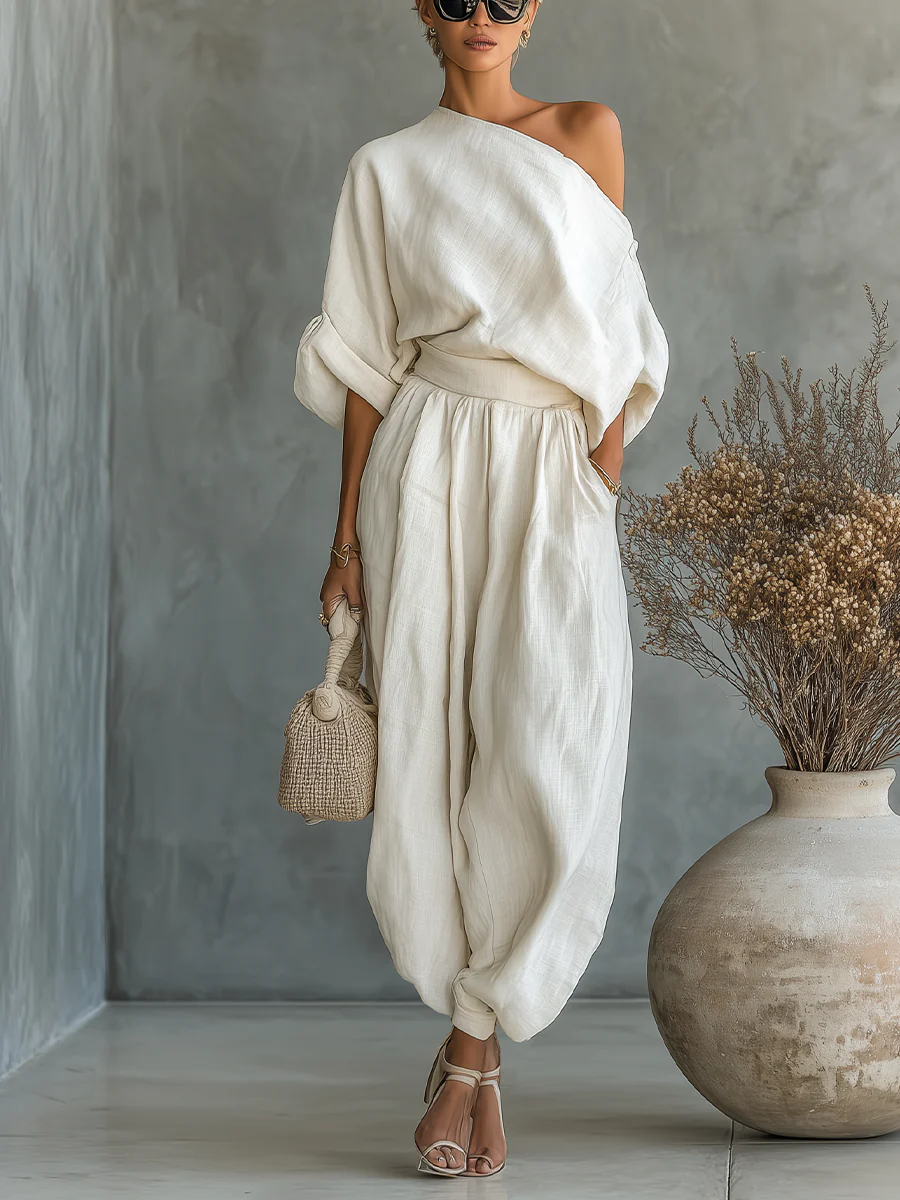 Mila | Off-Shoulder 2-Piece Set