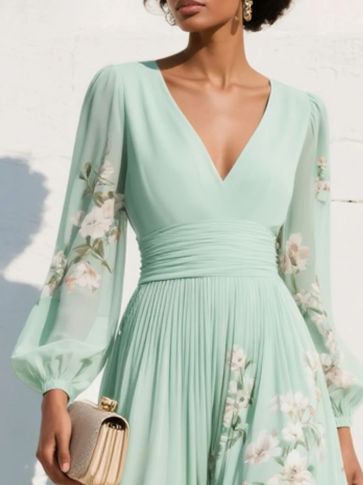 Elowen | Floral Midi Dress