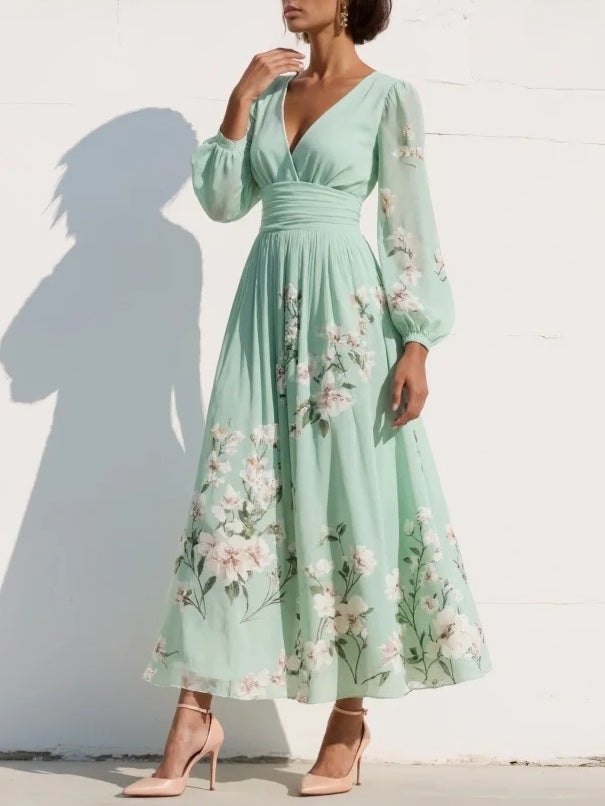 Elowen | Floral Midi Dress