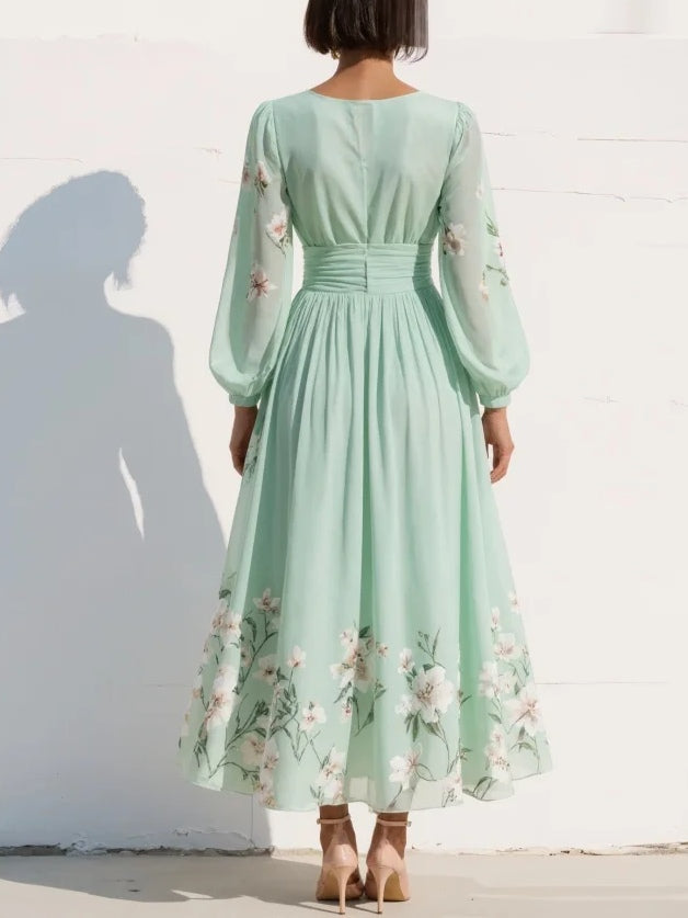 Elowen | Floral Midi Dress