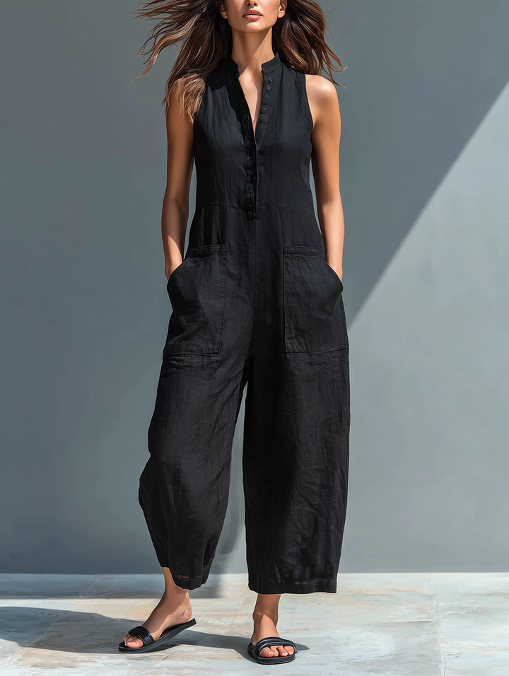 Lotte | Sleeveless Minimalist Jumpsuit
