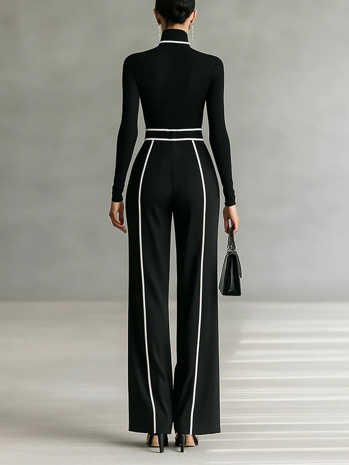 Vera | Elegant Set with Contrast Details