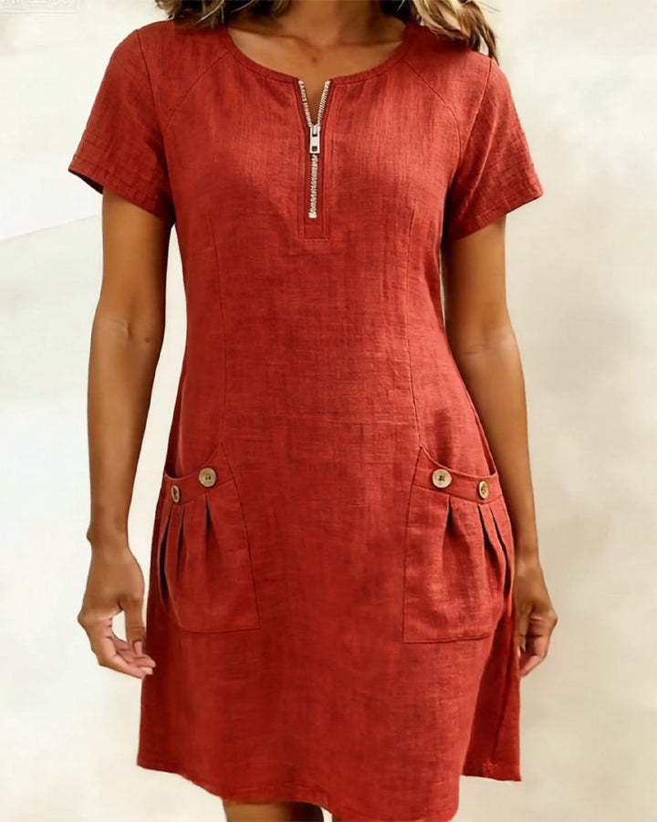Eliana | Zipper Dress