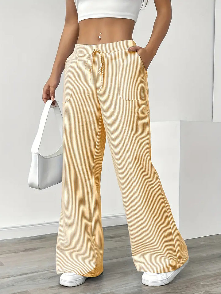 Elise™ | Relaxed Stripe Pants