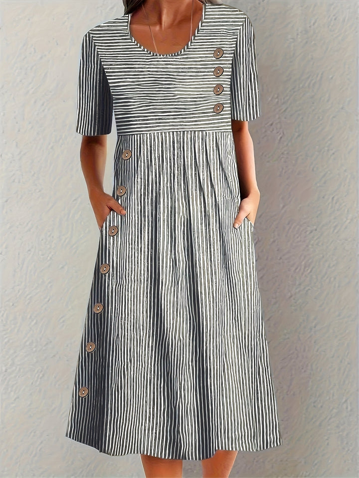 Sienna | Striped Summer Dress