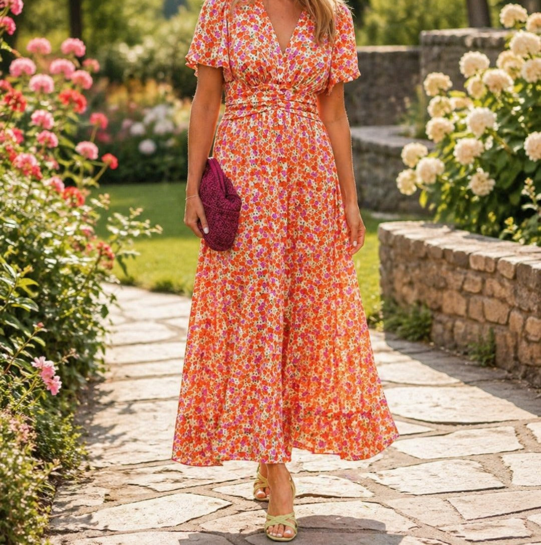 Alice summer dress - Orange
