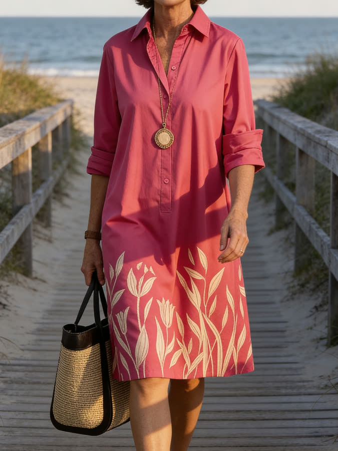 Anne Marie comfy midi dress - Hamptons