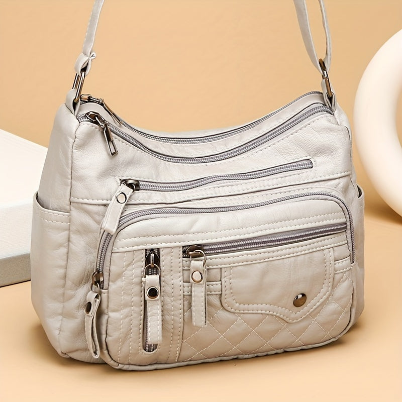 Ava™ | Multi-Pocket Shoulder Bag