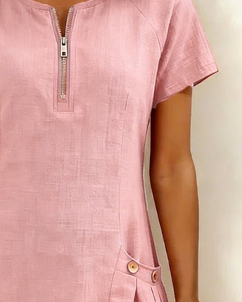 Eliana | Zipper Dress