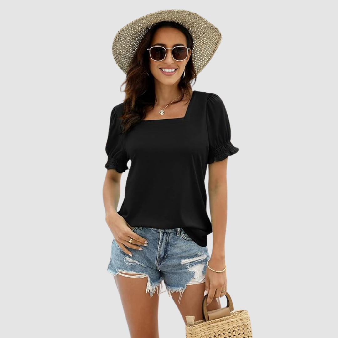 Célina™ | Square Neck Top