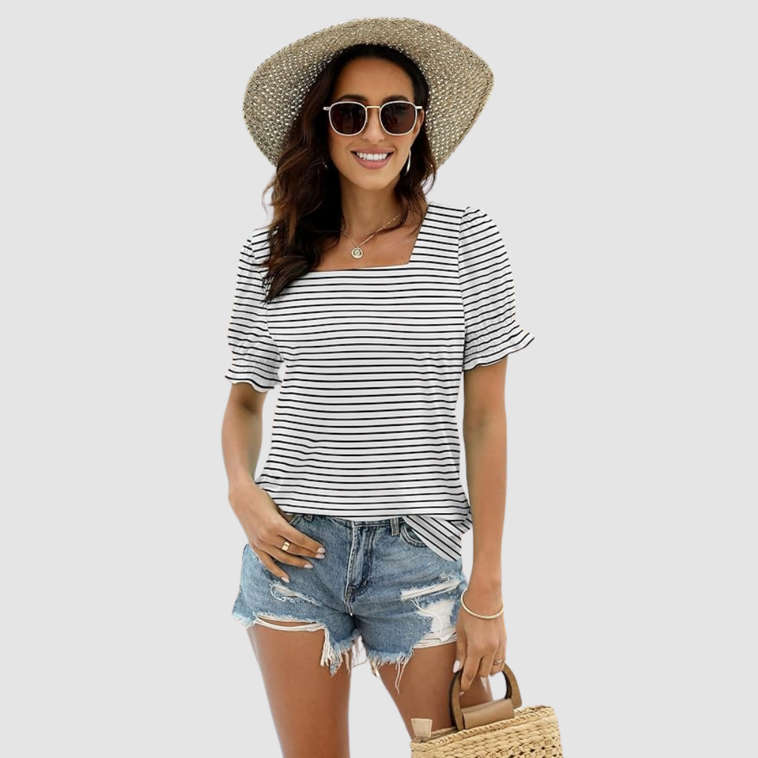 Célina™ | Square Neck Top