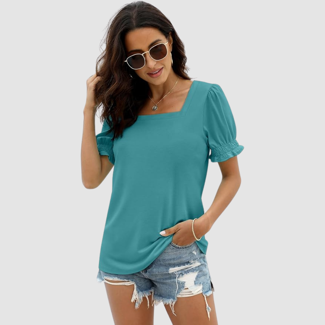 Célina™ | Square Neck Top