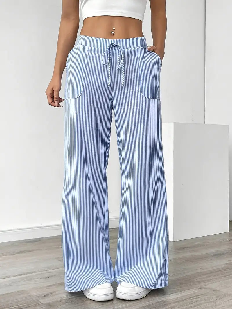Elise™ | Relaxed Stripe Pants