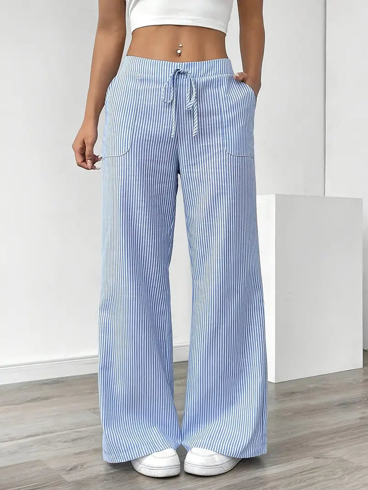 Elise™ | Relaxed Stripe Pants