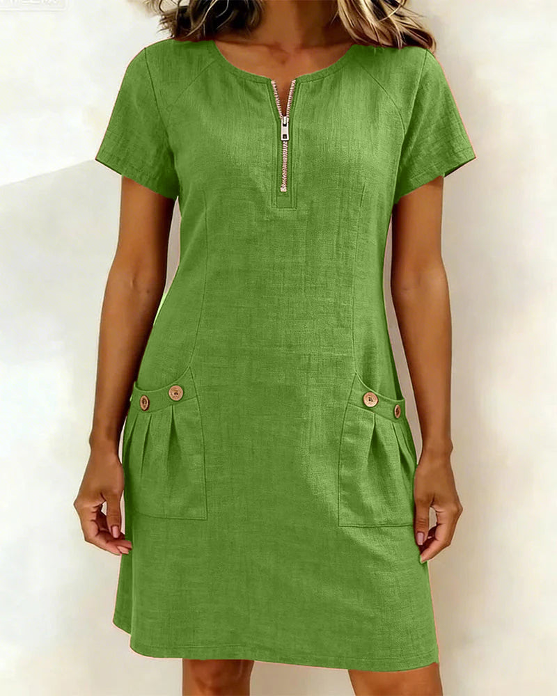 Eliana | Zipper Dress