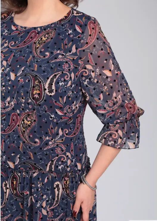 Oriane | Elegant Floral Dress