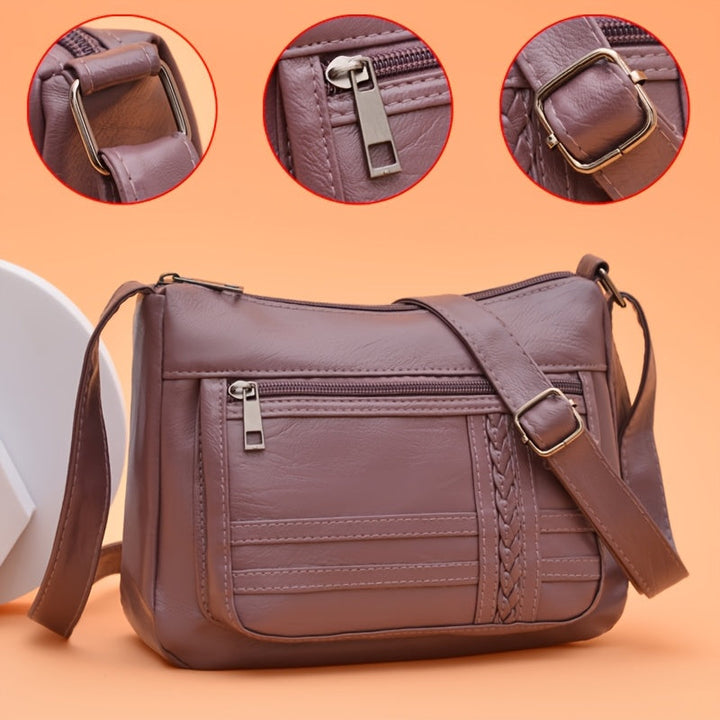 Elara™ | Vintage Crossbody Shoulder Bag