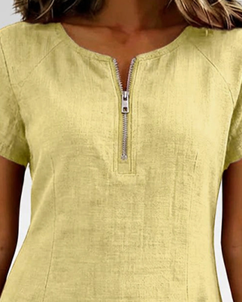 Eliana | Zipper Dress