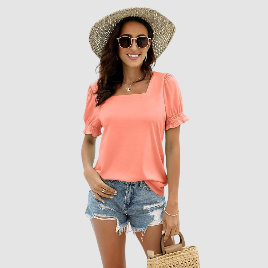 Célina™ | Square Neck Top